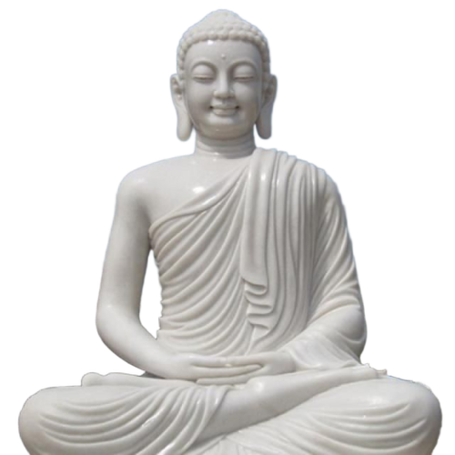 White Buddha Statue