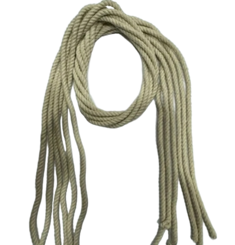 3Mm Cotton Cord Rope - Color: White