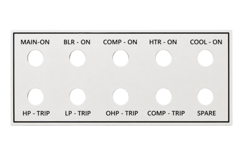 Ac Control Indicator Name Plate
