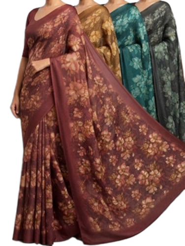 Designer Rangoli Silk Sarees - Occasion: Daily Wear