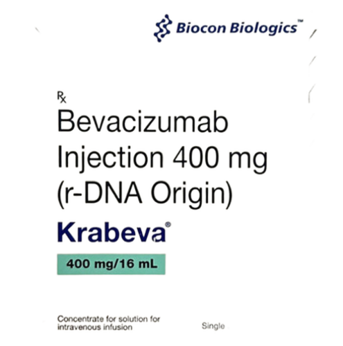 Krabeva Bevacizumab Injection 400Mg - Dosage Form: As Prescribed By The Physician