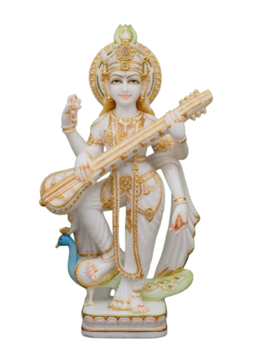 Saraswati Marbel Statue