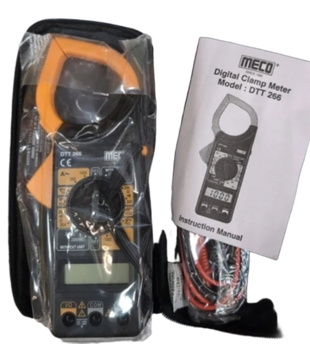 Meco Dtt 266 Clamp Meter - Color: Black
