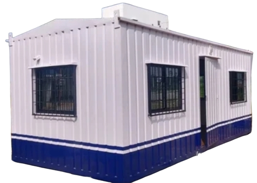 14Feet Mild Steel Portable House - Color: White