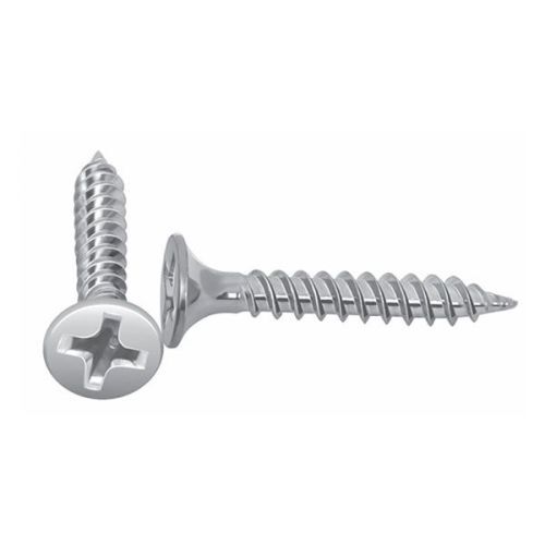 Chipboard Screws - Color: Silver