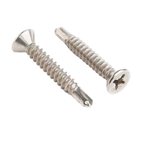 Self Drilling Screws - Color: Silver