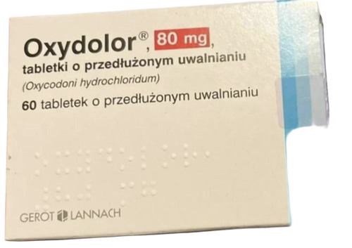 Oxydolor 80Mg Tablet 10X10 Tablets Blister Pack - Brand Name: Oxy-Dolor