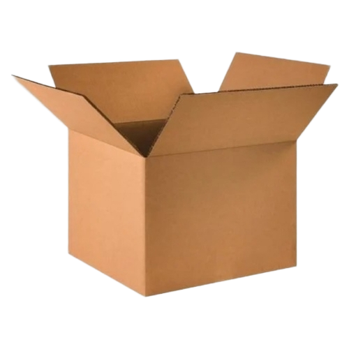 Brown Corrugated Cardboard Box