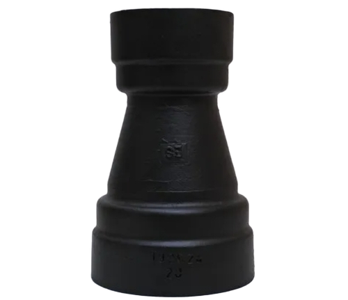 Ductile Iron Double Socket Reducer - Color: Black