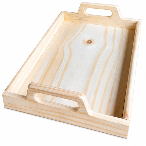 Wooden Serving Tray By Amar Crafts Man