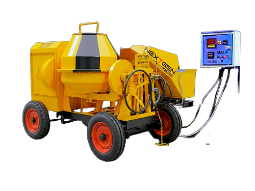 3 Bin Digital Concrete Mixer