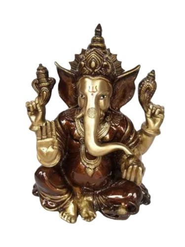 Brass Ganesha Statue