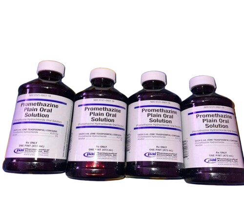 Plain Promethazine Cough Syrup 473Ml - Life Span: 36 Months