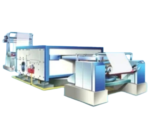 Textile Batching Stenter Machine - Color: White