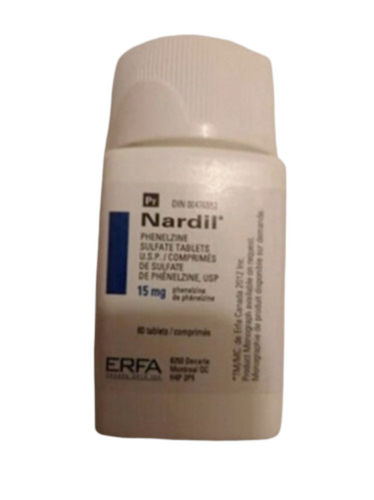 Nardil Phenelzine 15Mg Tablets - Brand Name: Rk Naxora Global