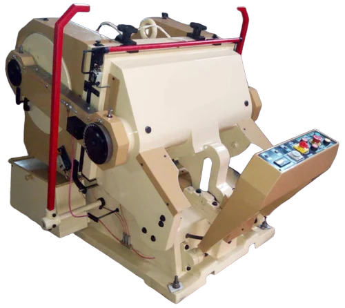Platen Die Punching Creasing And Embossing Machine