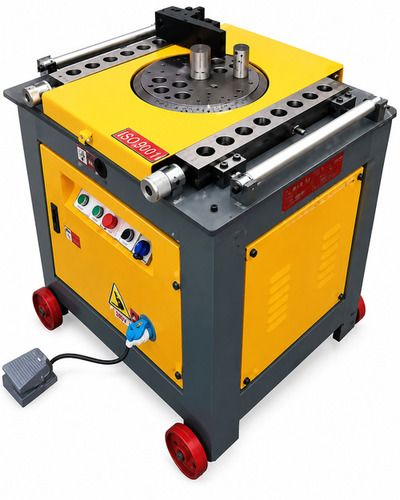 Bar Bending Machine - Color: Yellow