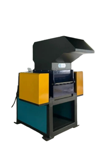 500Kg/Hr Plastic Scrap Grinder Machine - Color: Black