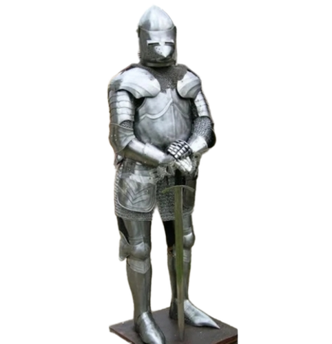 Gothic Armor Suit - Color: Silver