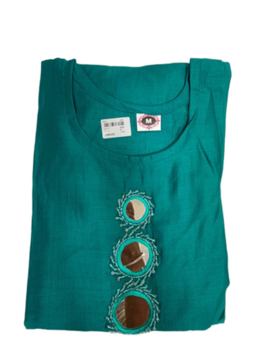 Ladies Salwar Suits - Color: Teal Green