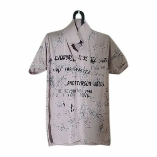 Printed Men Cotton T Shirts