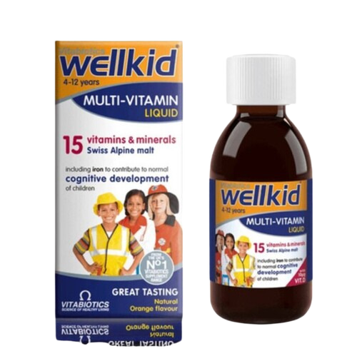 Wellkid Vitabiotics Multivitamin Syrup - Dosage Form: Liquid