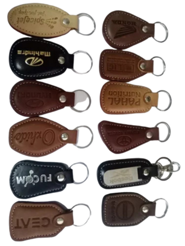 Brown Promotional Brown Keychain