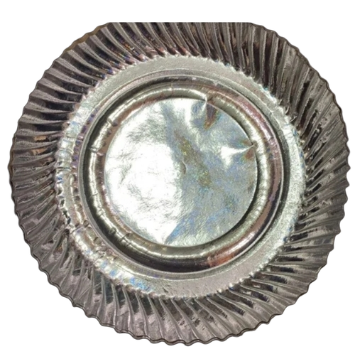 Disposable Silver Foil Paper Plates