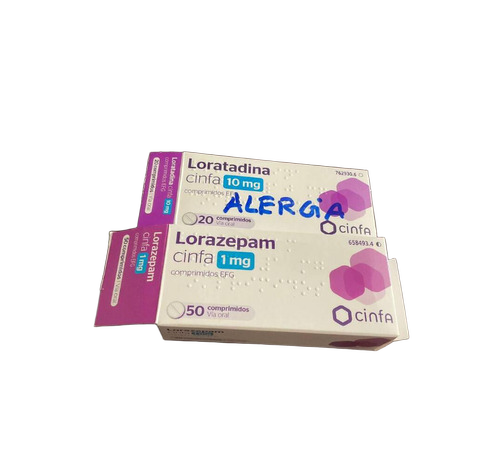 Ativan 2 Mg Loraazepam Tablet - Grade: A