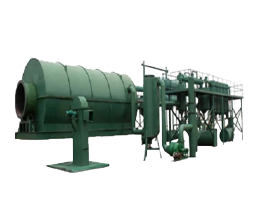 Biomass Pyrolysis Unit - Color: Green