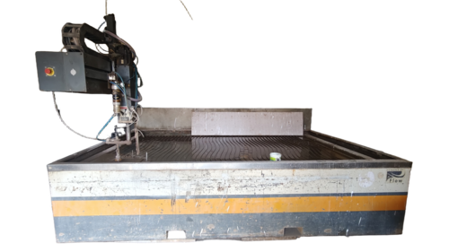 Used Flow Cnc Waterjet Cutting Machine - Motor Power: 35 Kilowatt (Kw)
