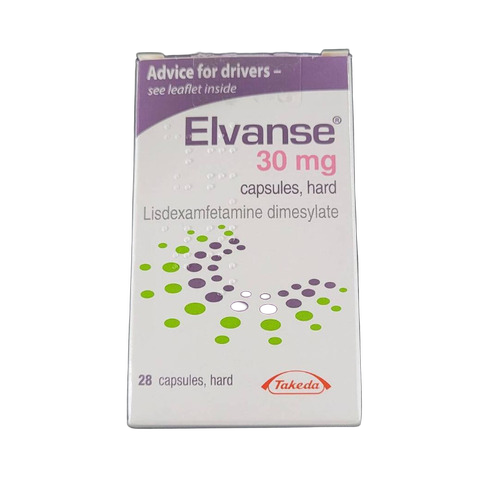 Vyvaanse Elvanse 30Mg Capsules - Dosage Form: Tablets