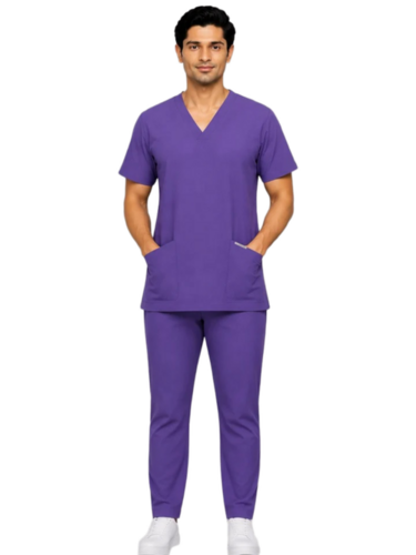 Onyx 4 Pocket V Neck Men Scrub