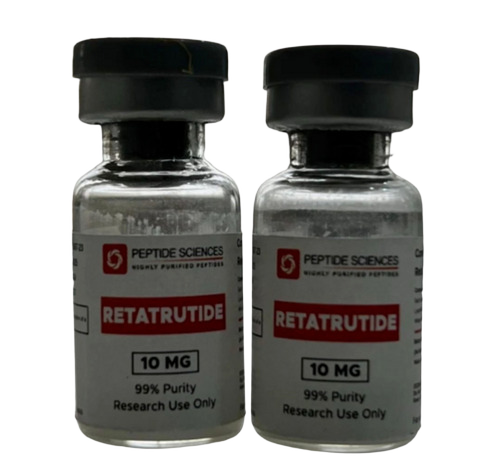 Retatrutide Peptide Injection 10Mg Vial Research Only - Material: Glass