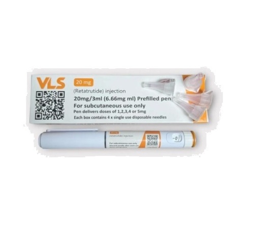 Vls Retatrutide 20Mg Injection Pen - Life Span: 36 Months