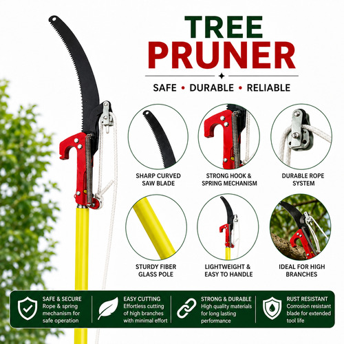 FRP Long Reach Tree Pruner