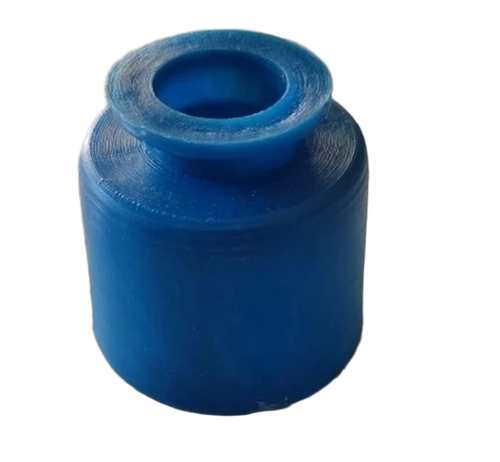 Blue Rubber Dust Cap - Diameter: 1-2 Inch