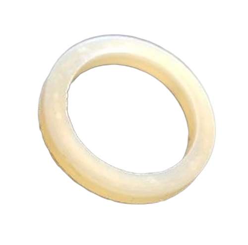 Round 22Mm White Silicone Washer - Diameter: 22 Mm