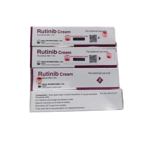 Rutinib Cream - Formulations Type: External Use Drugs