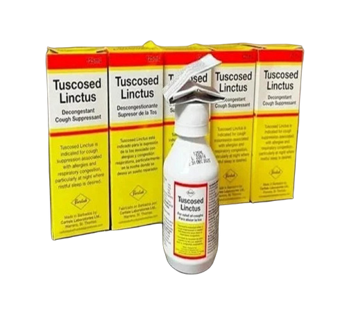 Tuscosed Linctus 125Ml Cough Syrup - Dosage Form: Liquid