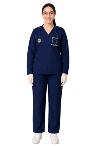 Elite V Neck Full Sleeve Women Scrub