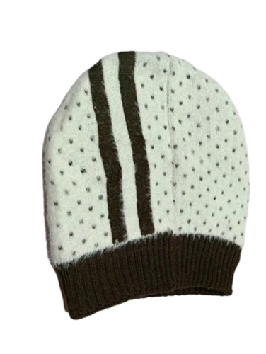 Men Winter Woolen Hair Yarn Cap