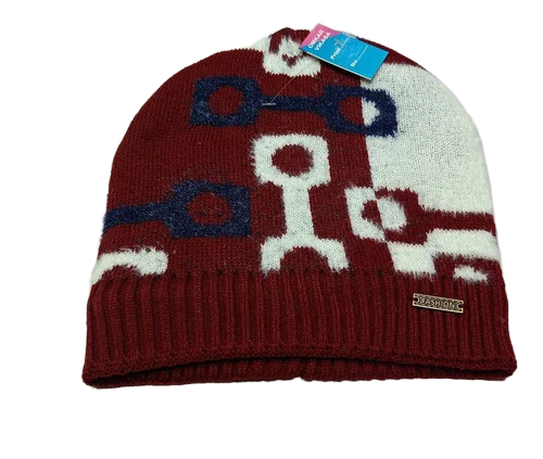 Multicolor Mens Red Woolen Caps