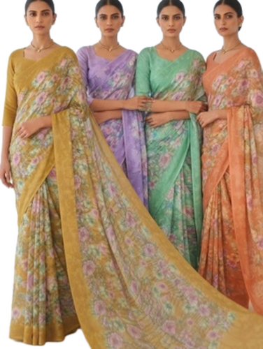Fancy Designer Georgette Sarees