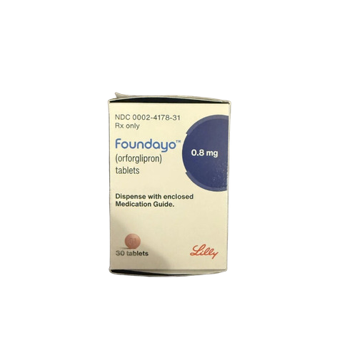 Foundayo 0.8Mg Oral Orforglipron Pill Weight Loss Pill - Ingredients: Herbal