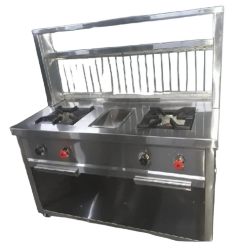 Ss Two Burner Cooking Range