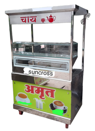 Tea Steel Display Counter