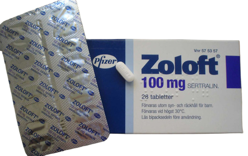 Zoloft 100Mg Sertralin Tablets - Life Span: 2029