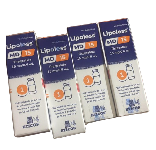 Lipoless 15mg 1 Ampoules Tirzepatide - Dosage Form: Liquid