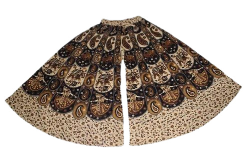 Cotton Printed Palazzo - Color: Multi Color